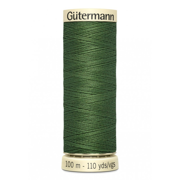 Bobine de Fil pour tout coudre Gutermann 100 m - N°920 vert