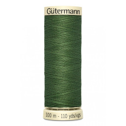 Bobine de Fil pour tout coudre Gutermann 100 m - N°920 vert