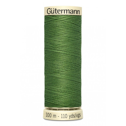 Bobine de Fil pour tout coudre Gutermann 100 m - N°919 vert