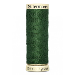 Bobine de Fil pour tout coudre Gutermann 100 m - N°639 vert