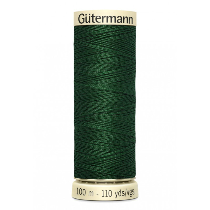 Bobine de Fil pour tout coudre Gutermann 100 m - N°456 vert