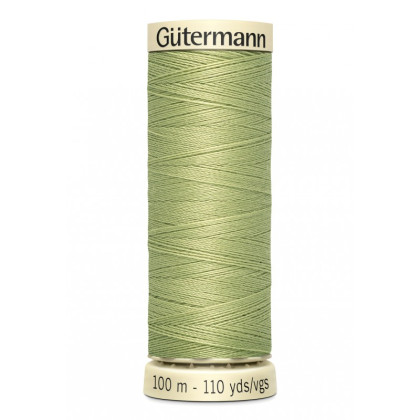 Bobine de Fil pour tout coudre Gutermann 100 m - N°282 vert clair