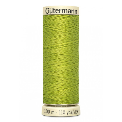 Bobine de Fil pour tout coudre Gutermann 100 m - N°616 vert anis