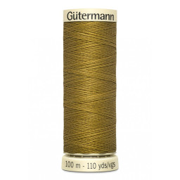 Bobine de Fil pour tout coudre Gutermann 100 m - N°886 olive