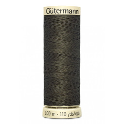 Bobine de Fil pour tout coudre Gutermann 100 m - N°673 kaki