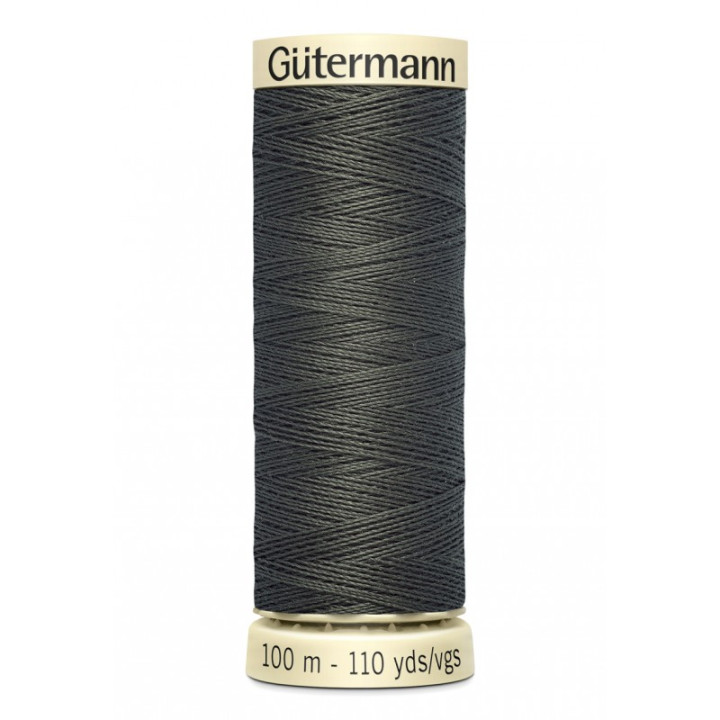 Bobine de Fil pour tout coudre Gutermann 100 m - N°972 gris