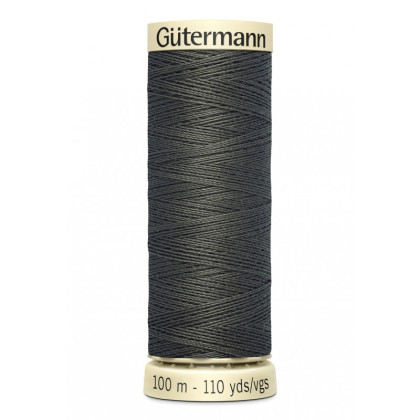 Bobine de Fil pour tout coudre Gutermann 100 m - N°972 gris