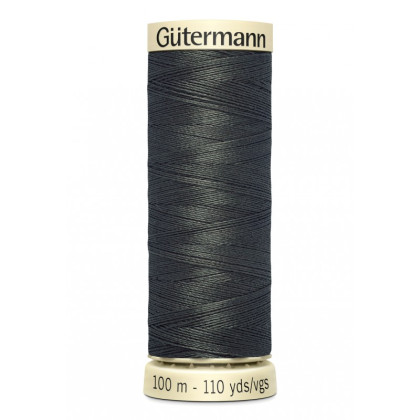 Bobine de Fil pour tout coudre Gutermann 100 m - N°636 gris