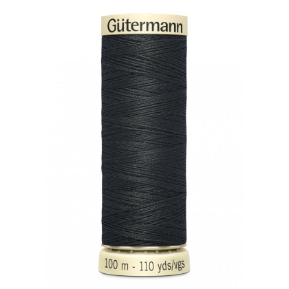 Bobine de Fil pour tout coudre Gutermann 100 m - N°542 gris