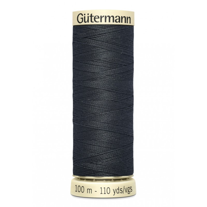 Bobine de Fil pour tout coudre Gutermann 100 m - N°799 gris