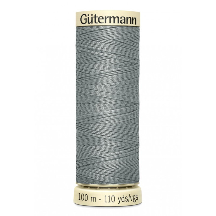 Bobine de Fil pour tout coudre Gutermann 100 m - N°545 gris