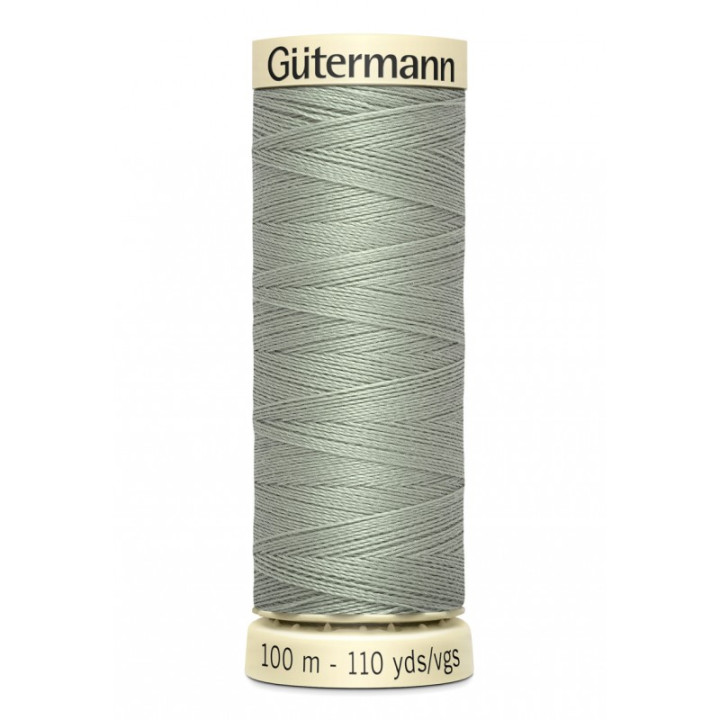 Bobine de Fil pour tout coudre Gutermann 100 m - N°261 gris