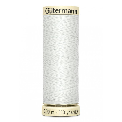 Bobine de Fil pour tout coudre Gutermann 100 m - N°643 gris