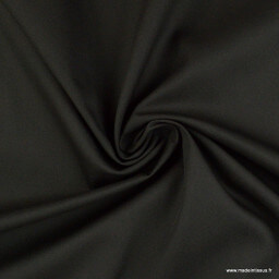 Tissu gabardine sergé coloris Chocolat - oeko tex